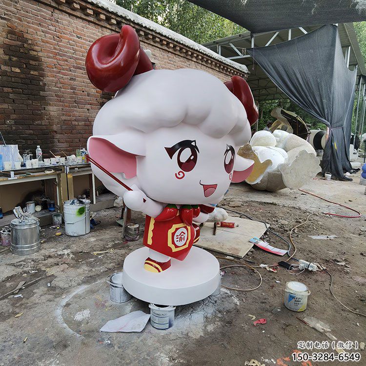 街道工人雕塑 現代景觀勞動雕塑 彩繪民俗雕塑