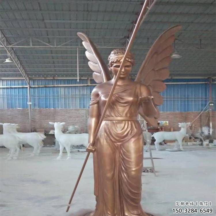 廣場耶穌雕塑 抽象西方雕塑 烤漆人物雕塑