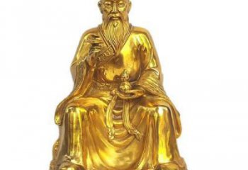 彩繪扁鵲雕塑 懸空餐飲店名醫雕塑 街頭藥王雕塑