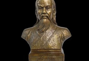 住宅小區華佗雕塑 鑄銅名醫雕塑 公園藥王雕塑