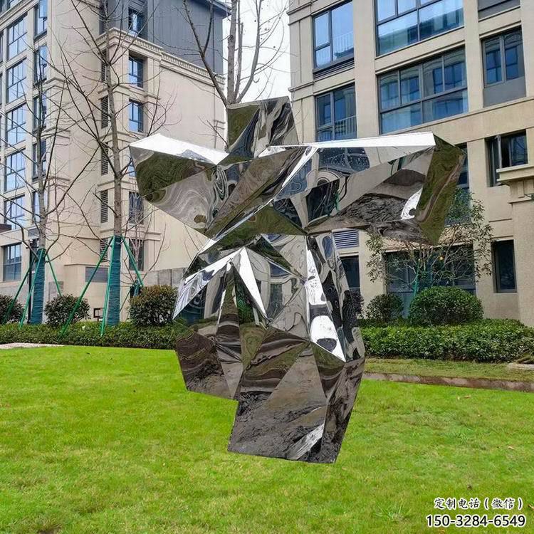 抽象太極雕塑 店門口彩繪雕塑 步行街擺件