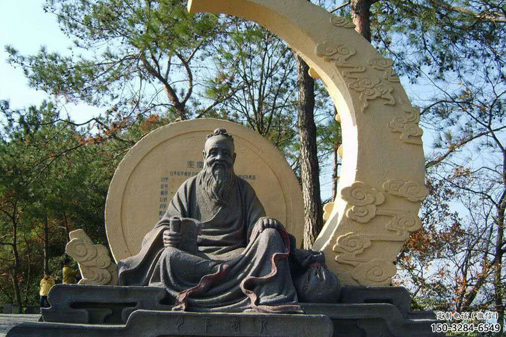 大型月老雕塑 鍛造古代雕塑 房地產神話雕塑