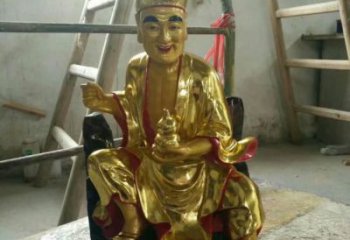 仿真濟(jì)公雕塑 寺廟佛像擺件 神話雕塑