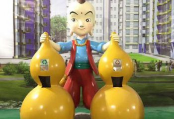 濟公雕塑 仿真景觀擺件 大型雕塑