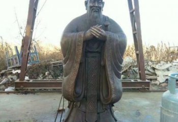 商場孔子雕塑 學(xué)校雕塑 店門口小品