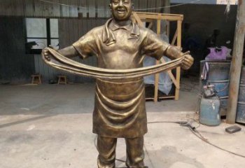 大門口老人雕塑 發(fā)光公園民俗雕塑 仿真古代雕塑