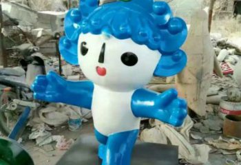 室內福娃雕塑 仿真景觀體育雕塑 大型奧運雕塑