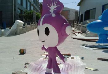 園林福娃雕塑 大型景觀體育雕塑 中式奧運雕塑