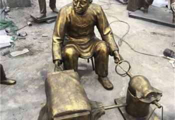 廣場爆米花雕塑 抽象景觀民俗雕塑 烤漆小吃雕塑