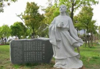 草地李白雕塑 現(xiàn)代古代雕塑 大型詩(shī)人雕塑