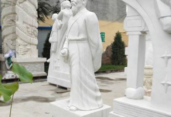 大型商場李時珍雕塑 仿真景觀人物雕塑 仿古名醫雕塑