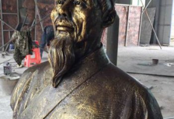 公園李時珍雕塑 創(chuàng)意人物雕塑 美陳名醫(yī)雕塑