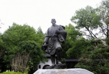 公園李時珍雕塑 戶外景觀人物雕塑 抽象名醫(yī)雕塑