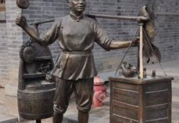 房地產(chǎn)火鍋雕塑 現(xiàn)代民俗雕塑 幾何小吃雕塑