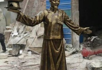 庭院火鍋雕塑 公園草地民俗雕塑 仿古小吃雕塑