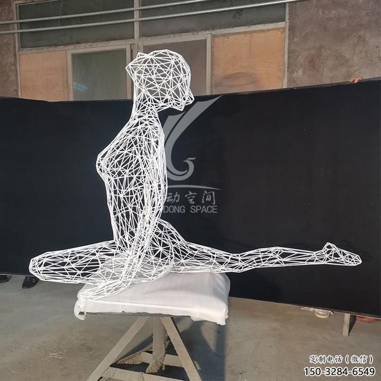 彩繪舞蹈雕塑 餐飲店跳舞雕塑 街頭演員雕塑