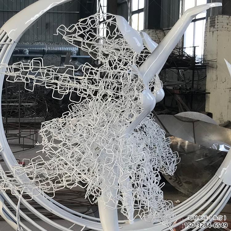 抽象舞蹈雕塑 仿古跳舞雕塑 室內演員雕塑