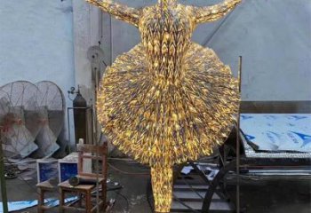 仿古舞蹈雕塑 大型別墅區演員雕塑 農村跳舞雕塑