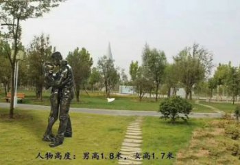 室內(nèi)愛情雕塑 仿真親吻雕塑 大型戀人雕塑