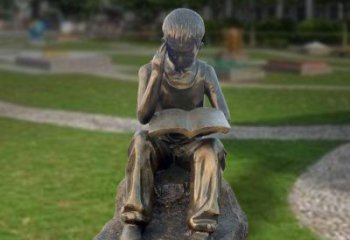 售樓處讀書雕塑 商業(yè)街雕塑 學(xué)校擺件