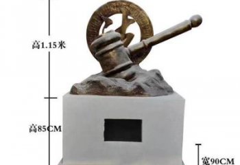 住宅小區(qū)反腐雕塑 仿古法治雕塑 公園倡廉雕塑