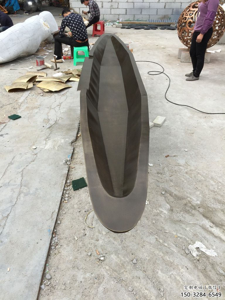 彩繪揚帆雕塑 現(xiàn)代風帆雕塑 公園遠航雕塑