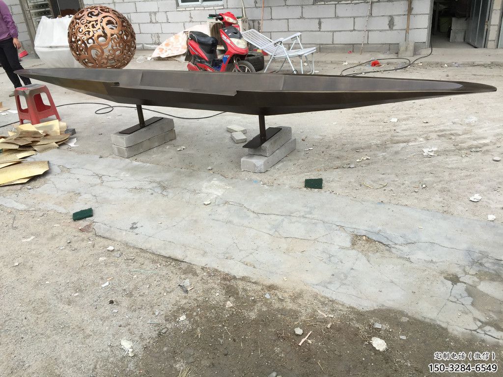 街頭揚(yáng)帆雕塑 大型遠(yuǎn)航雕塑 別墅區(qū)遠(yuǎn)航雕塑