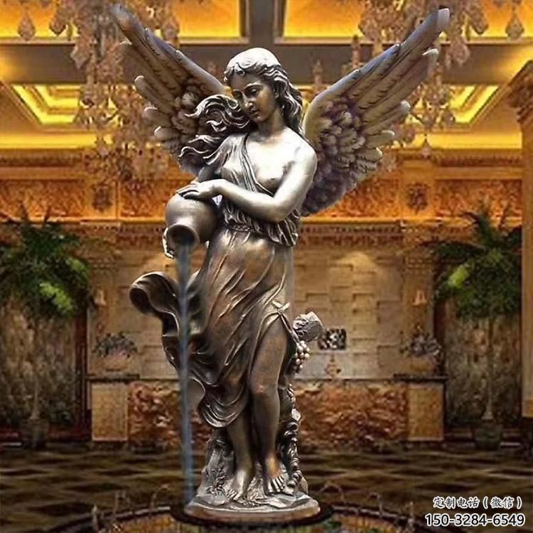 戶(hù)外和平女神雕塑 噴漆人物雕塑 抽象歐式雕塑