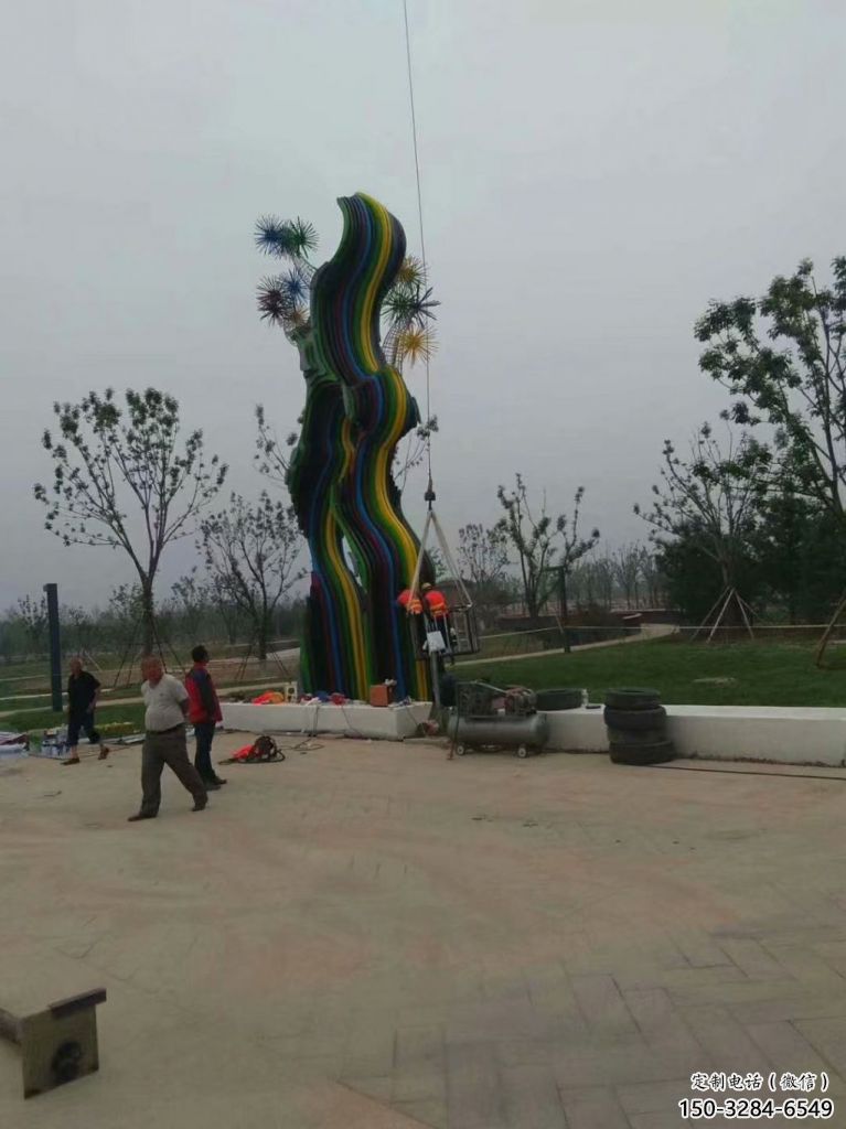 企業(yè)大門雕塑 鑄造公園雕塑 歐式拱門雕塑