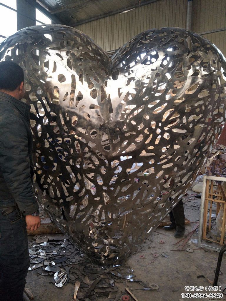 愛心雕塑 噴水園林雕塑 政府雕塑