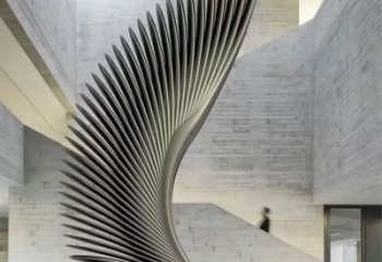 庭院鳳尾雕塑 公園雕塑 鍛造雕塑