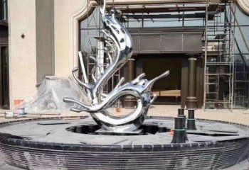 酒店浪花雕塑 景觀海浪雕塑 現代波浪雕塑