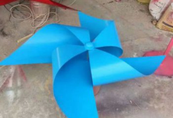 街頭風(fēng)車雕塑 大型別墅區(qū)旋轉(zhuǎn)雕塑 鋼管旋轉(zhuǎn)雕塑