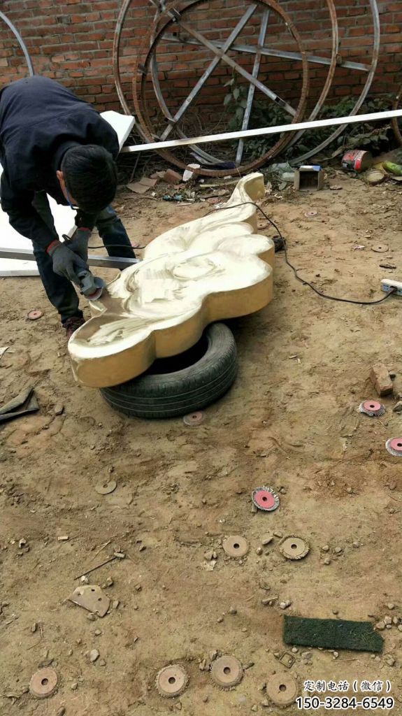 別墅區云彩雕塑 大型別墅區祥云雕塑 剪影祥云雕塑