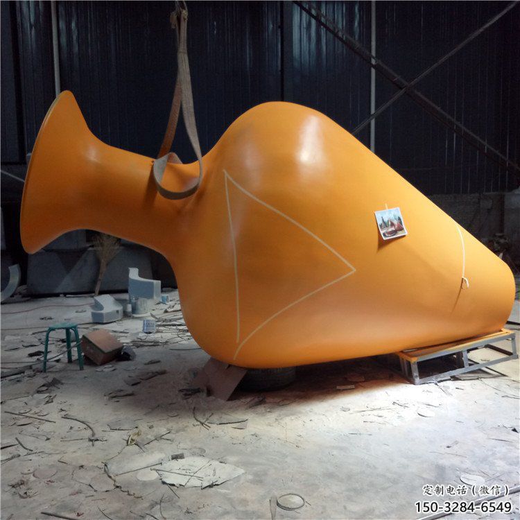 公園花瓶雕塑 戶外雕塑 抽象瓶子雕塑