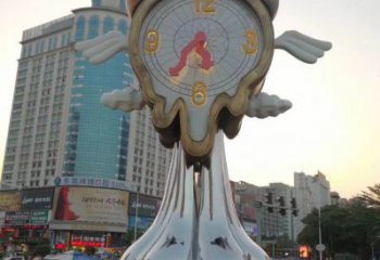 鐘表雕塑廠家 時鐘時鐘雕塑 噴漆雕塑