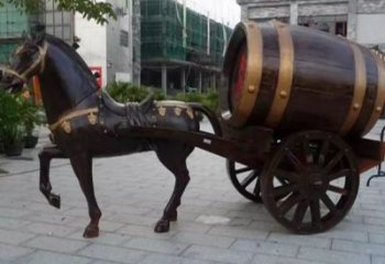 酒壇子雕塑 仿真酒文化雕塑 烤漆酒壇雕塑