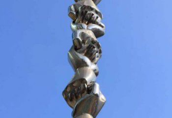 景觀拳頭雕塑 剪影握拳雕塑 商業街手勢雕塑