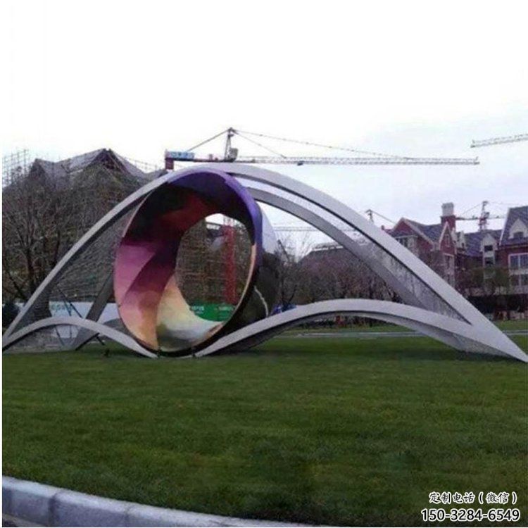 大型眼睛雕塑 歐式步行街眼球雕塑 彩繪雕塑