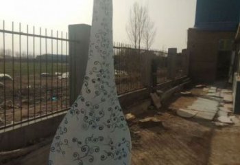 步行街湯匙雕塑 游樂場勺子雕塑 鑄造雕塑