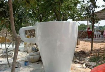 酒杯雕塑 景觀杯子雕塑 噴漆酒杯子雕塑