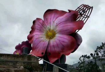 烤漆指環雕塑 鋼管標識雕塑 室內戒指環雕塑