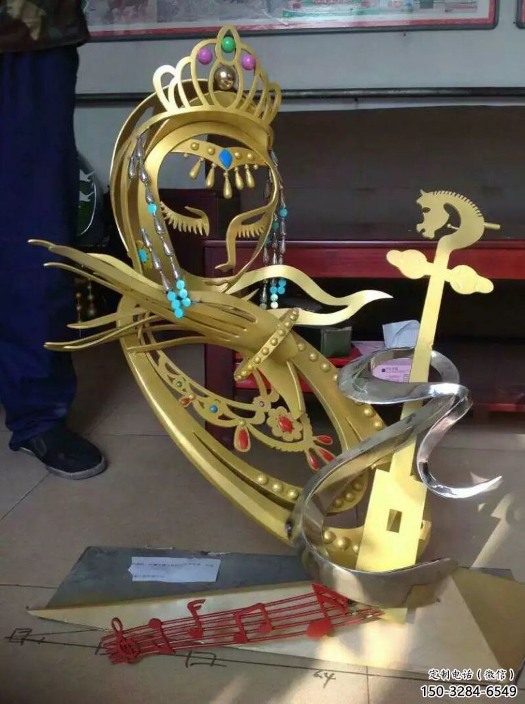 公園臉譜雕塑 創(chuàng)意企業(yè)擺件 美陳雕塑