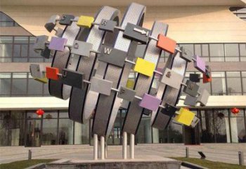 景觀星球雕塑 剪影雕塑 商業(yè)街星空雕塑