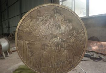 戶外?；盏袼?噴漆浮雕雕塑 大型景墻雕塑