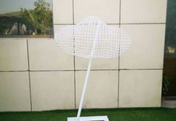 仿真云梯雕塑 電鍍現(xiàn)代梯子雕塑 部隊云朵雕塑