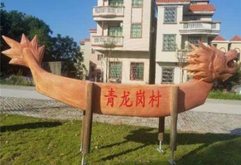 烤漆龍舟雕塑 鋼管劃槳雕塑 室內(nèi)競賽雕塑