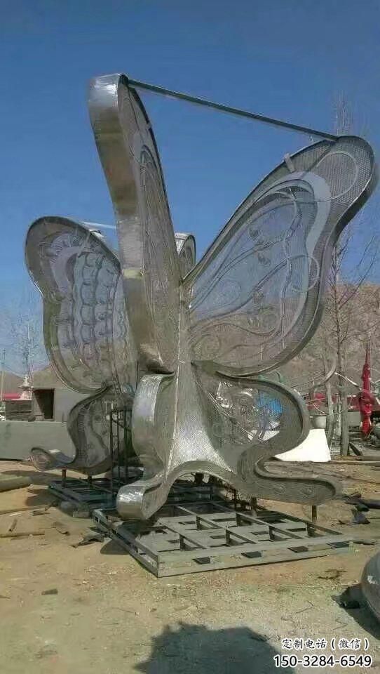 街頭風箏雕塑 大型別墅區景觀雕塑 鍛造雕塑