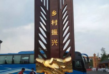 希望握手雕塑 標志校園誠信雕塑 商業(yè)街雕塑