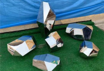 步行街石塊雕塑 游樂(lè)場(chǎng)景觀石雕塑 鑄造石頭雕塑